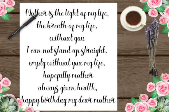 Silvagia Font PNG with transparent background - Preview 4