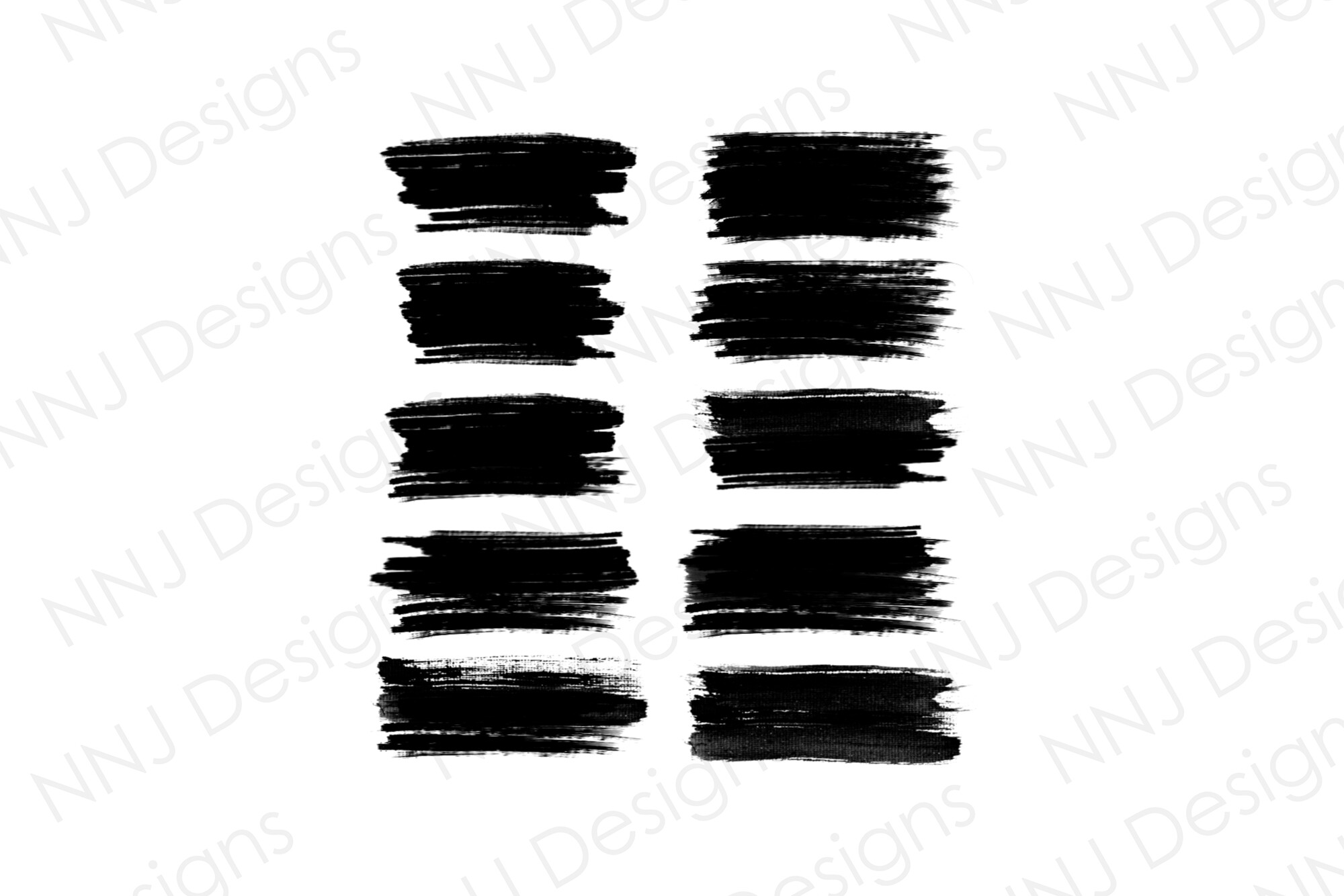 10 Grunge Badge Brush PNG
