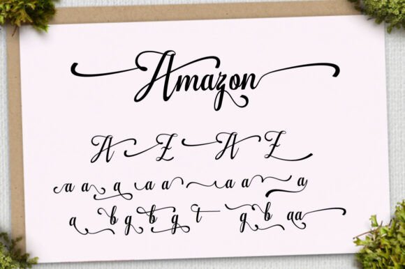 Amazon Font - Preview 3