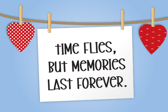 Babylove Font - Preview 3