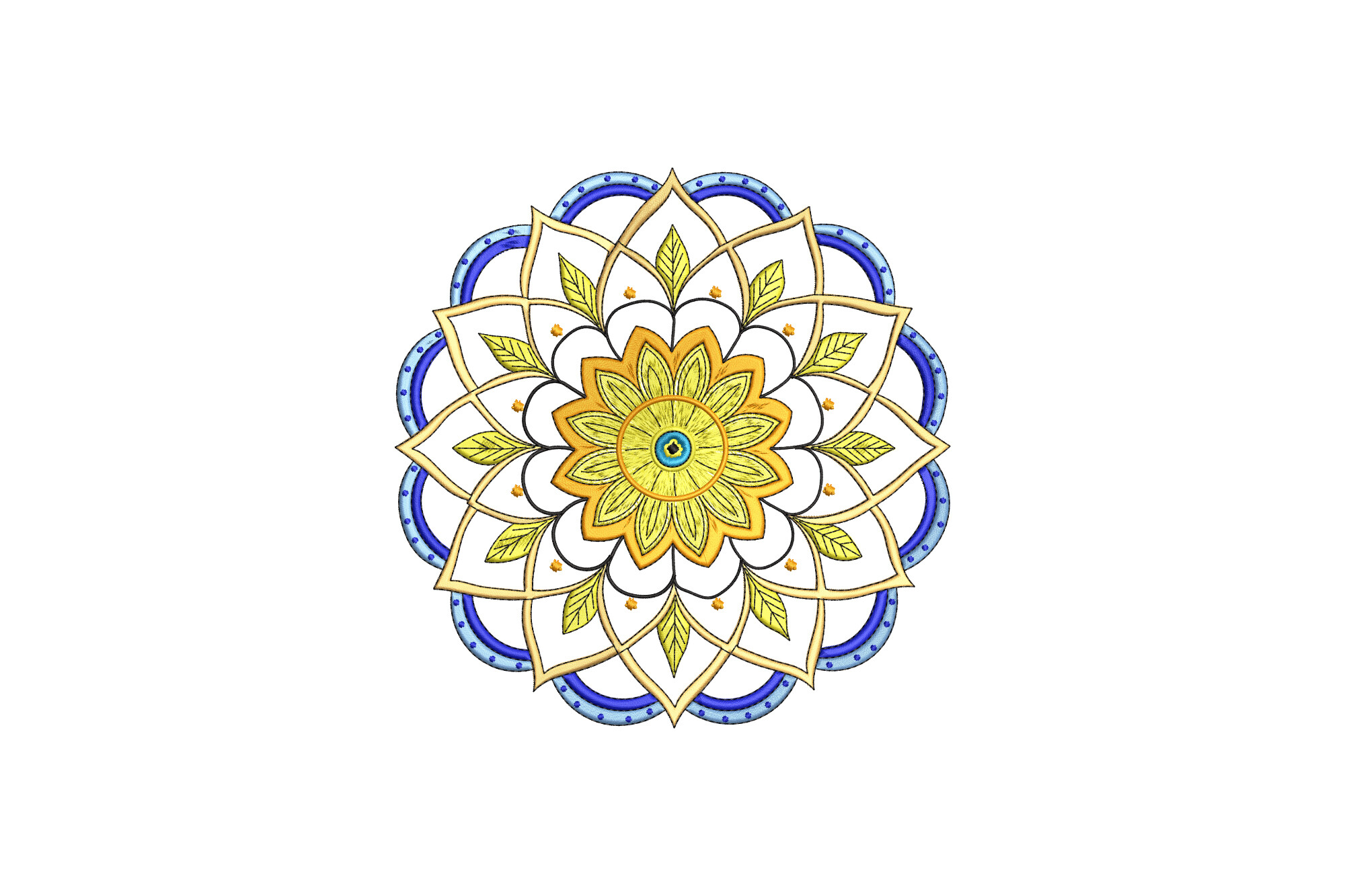 Beautiful Mandala Flower