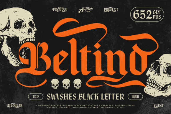 Beltino Font - Preview 1