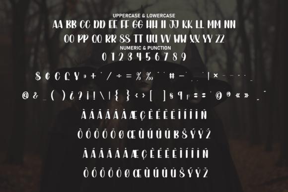 Black Witches Font - Preview 6