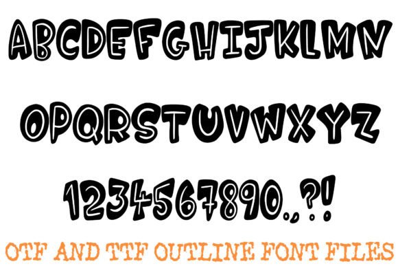 Bold Comic Font - Preview 1