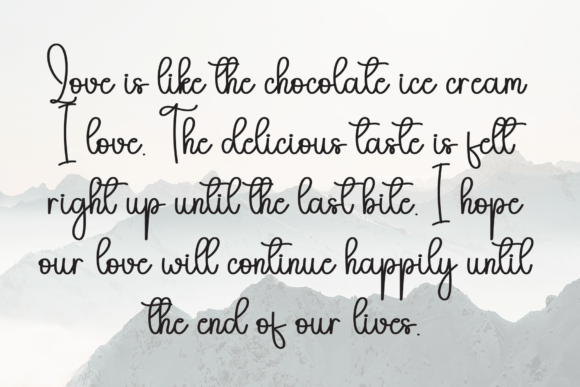 Bride Font - Preview 5