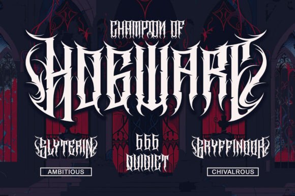 Cathedrave Font - Preview 1