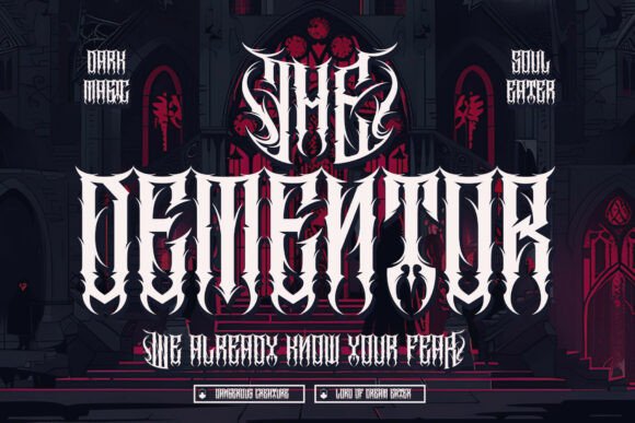 Cathedrave Font - Preview 4