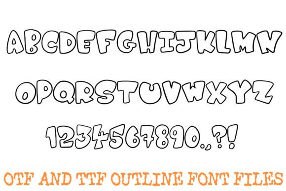 Chunky Comic Font - Preview 1