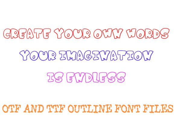 Chunky Comic Font - Preview 2