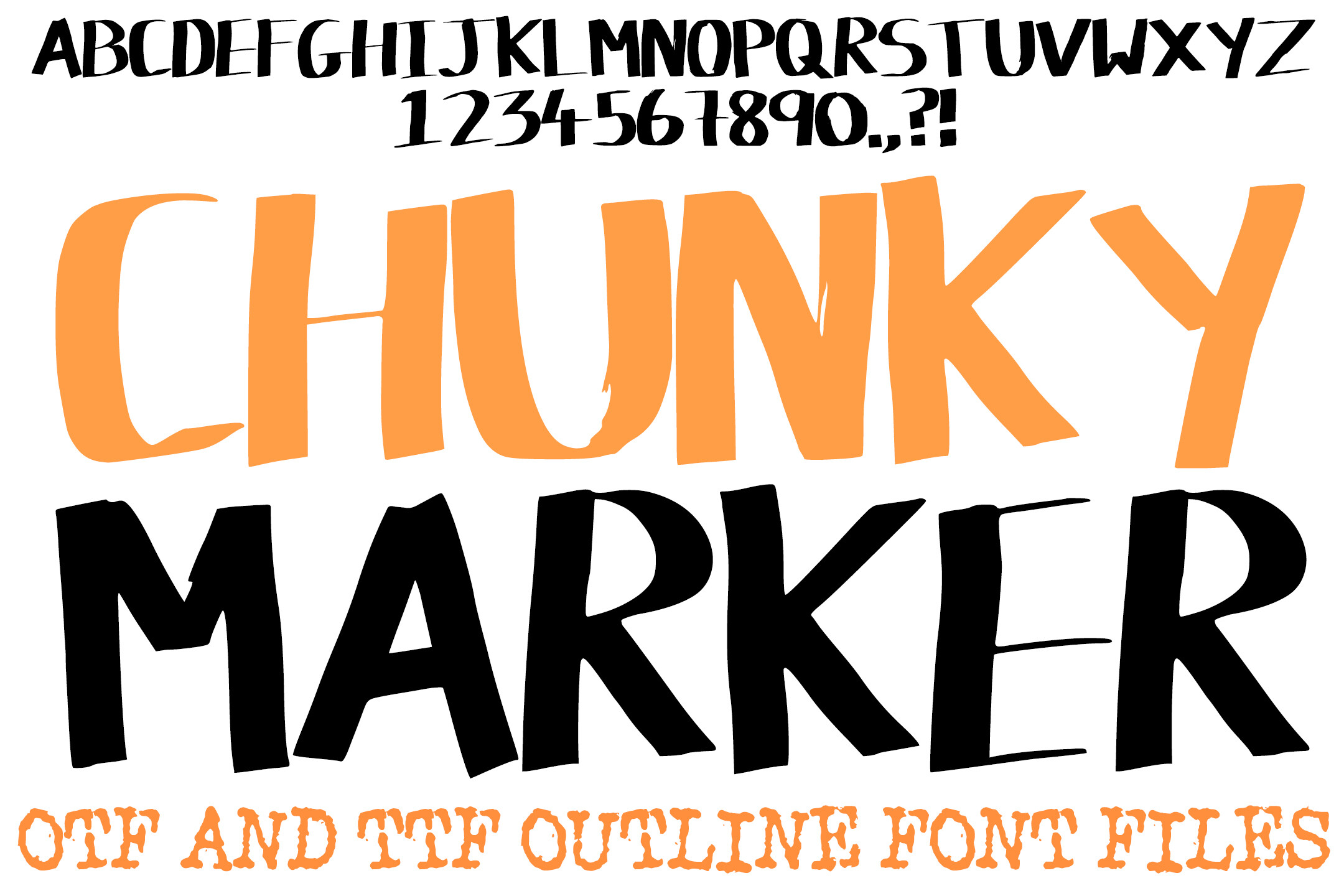 Chunky Marker preview marker style