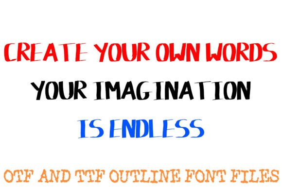 Chunky Marker Font - Preview 2