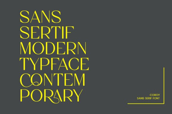 Coroy Font - Preview 6