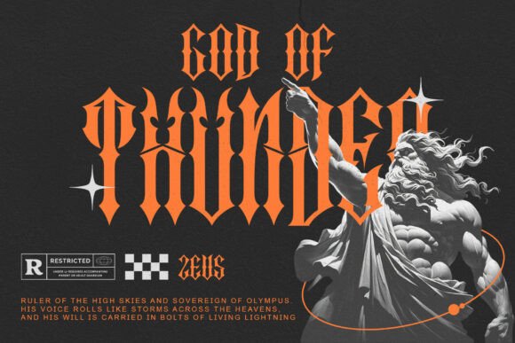 Crucifer Font - Preview 4