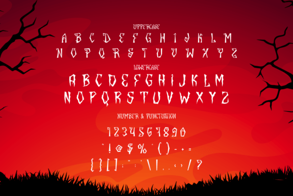 Crypt Horror Font - Preview 4