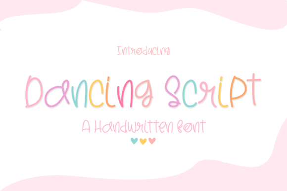 Dancing Script Font - Preview 1