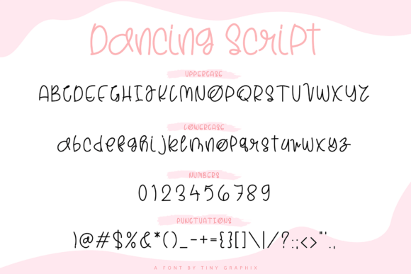 Dancing Script Font - Preview 2