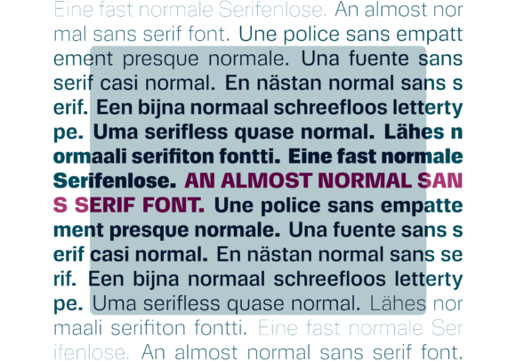 Debox Normal Font - Preview 1
