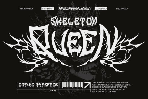 Demon Crown Font - Preview 3