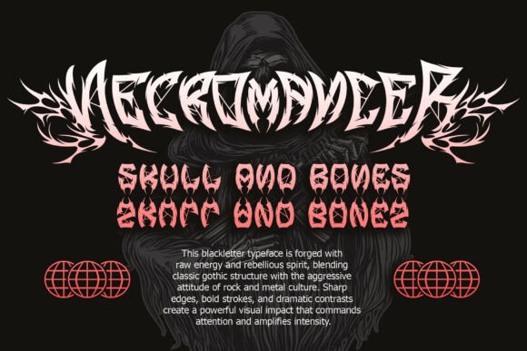Demon Crown Font - Preview 4