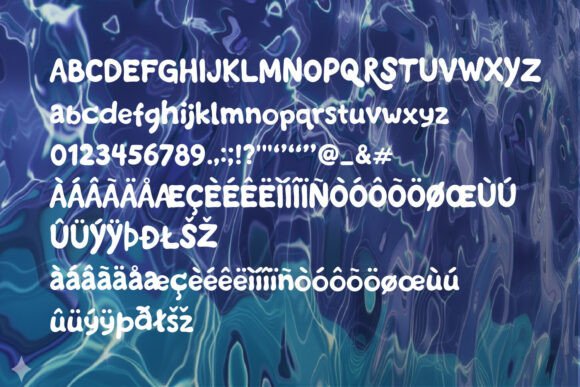 Dropflow Font - Preview 2