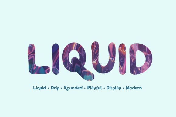 Dropflow Font - Preview 3