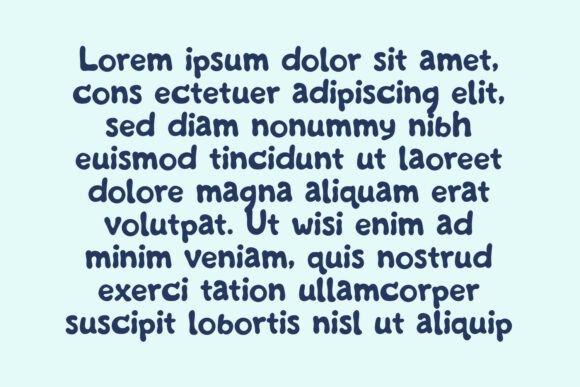 Dropflow Font - Preview 4