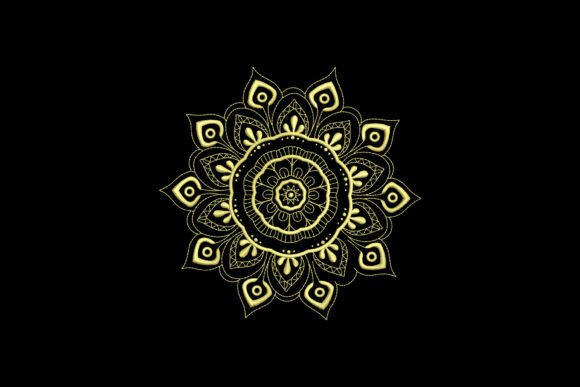 Elegant Mandala Flower