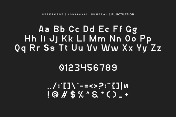 Fetgols Font - Preview 5