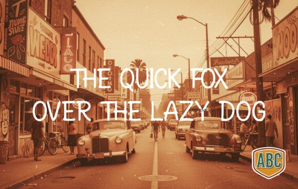 Funky Town Font - Preview 1
