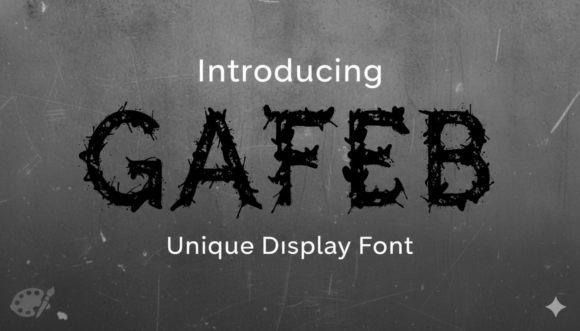 Gafeb Font - Preview 1