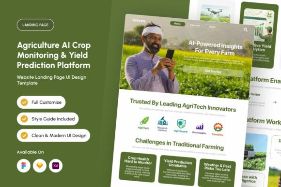 Greven - AgriTech AI Monitoring Landing