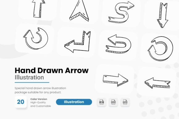 Hand Draw Arrow Illustration