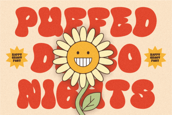 Happy Groov Font PNG with transparent background - Preview 1