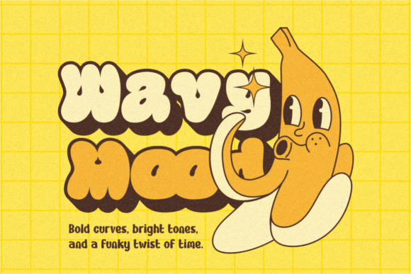Happy Groov Font PNG with transparent background - Preview 2