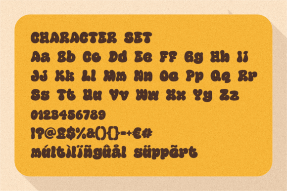 Happy Groov Font PNG with transparent background - Preview 4