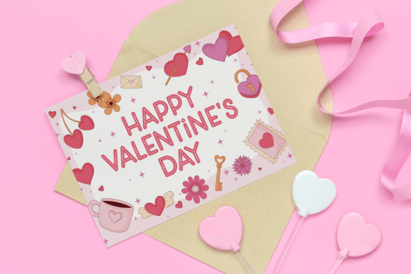 Huge Love Font PNG with transparent background - Preview 2
