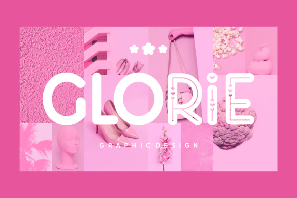 Huge Love Font PNG with transparent background - Preview 6