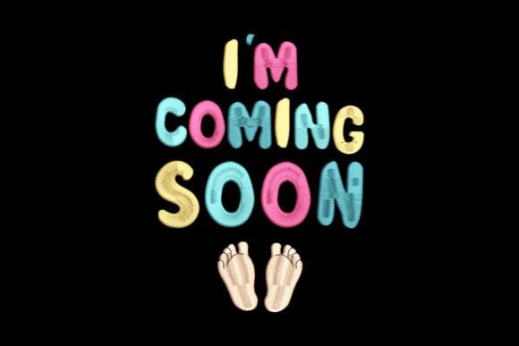 I'm Coming Soon Pregnancy Announcement