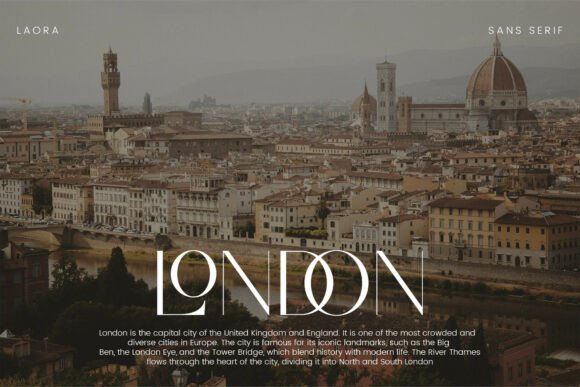 Laora Font PNG with transparent background - Preview 6