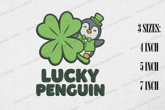 Lucky Penguin St Patrick's Day