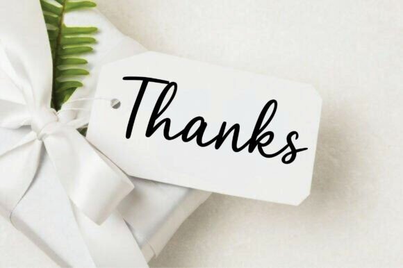 Modern Hand Flow Font PNG with transparent background - Preview 5
