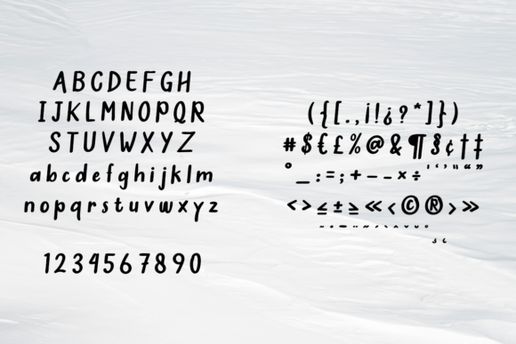 Nathot Font PNG with transparent background - Preview 4