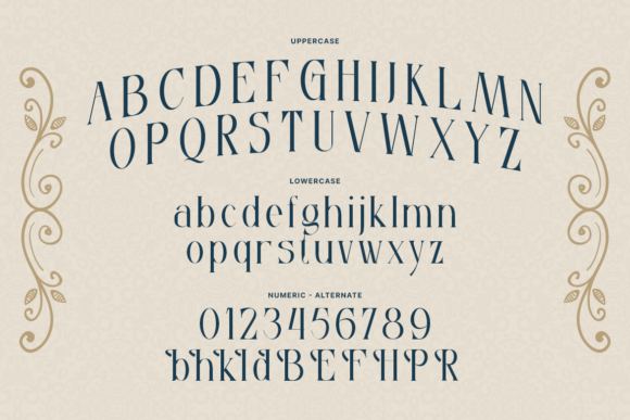 Pisarlo Font font preview - 1