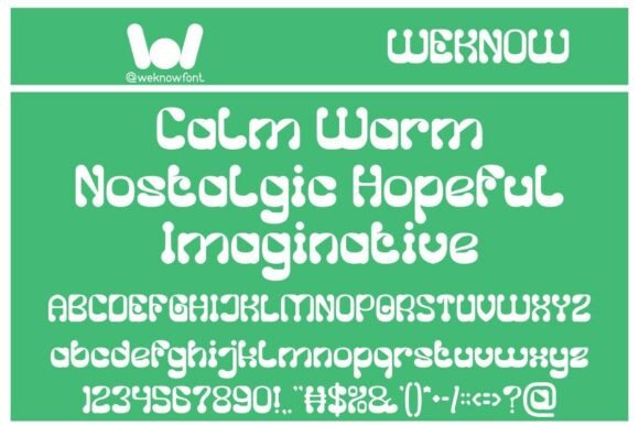 Pleasant Dream Font PNG with transparent background - Preview 3