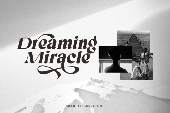Silent Elegance Font PNG with transparent background - Preview 6