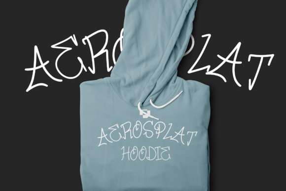Aerosplat Font - Preview 5