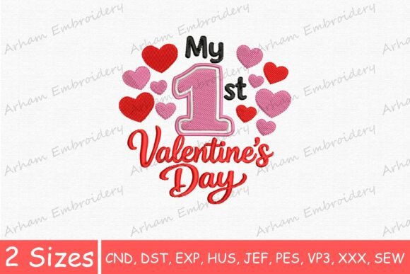 Baby Girl My First Valentines Day