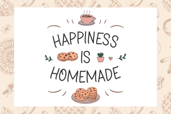 Biscuit Alphabet Font - Preview 1