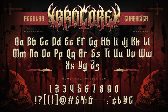 Brocore Font - Preview 1
