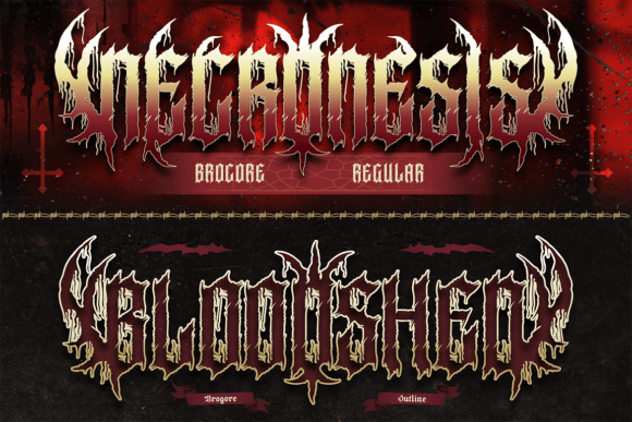 Brocore Font - Preview 4